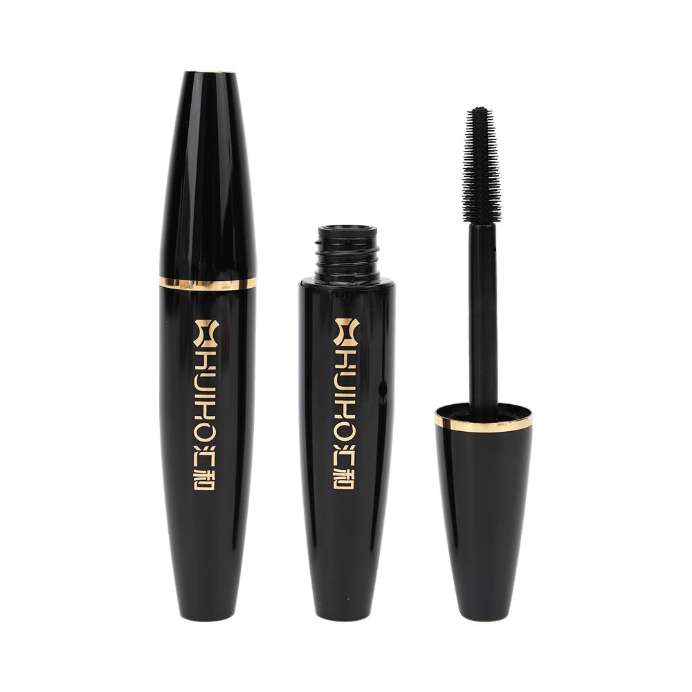 Tubo de rímel negro personalizado para maquillaje HM1128