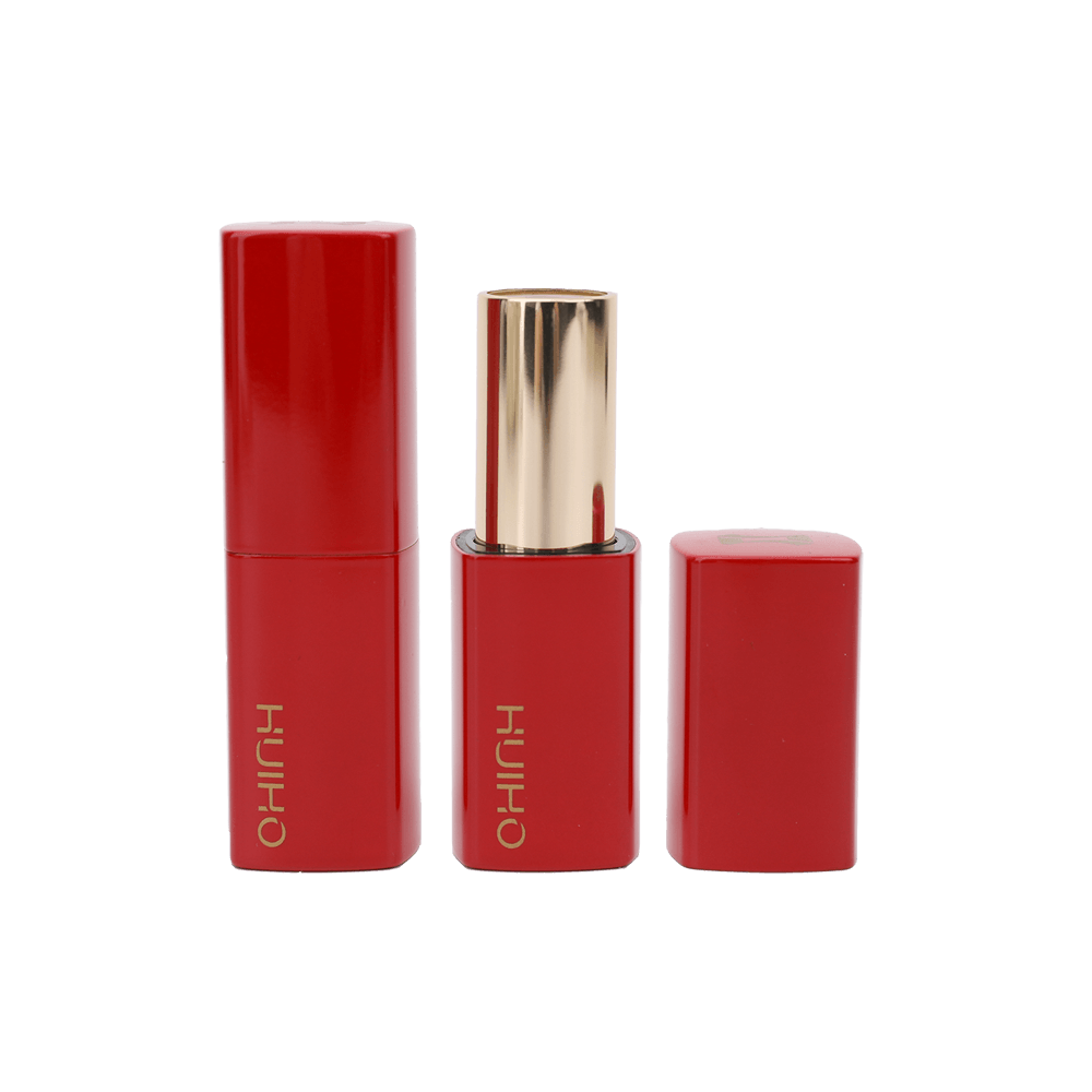 Proceso de tratamiento de superficie del tubo de lápiz labial.