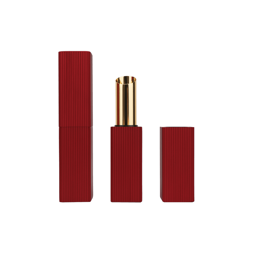 ¿Cuáles son los detalles específicos del diseño del empaque del lápiz labial?