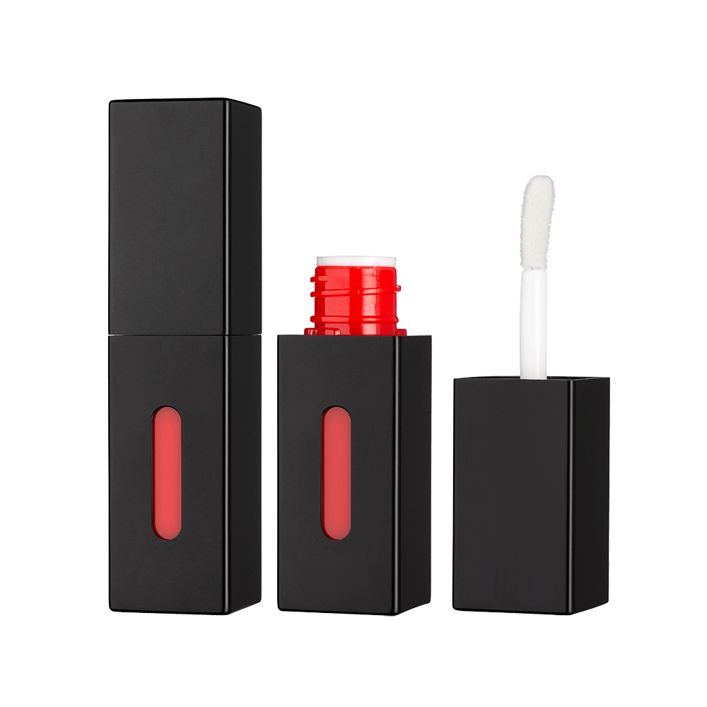 La diferencia entre el empaque cosmético del tubo de lápiz labial de plástico y el empaque del tubo de lápiz labial de aluminio