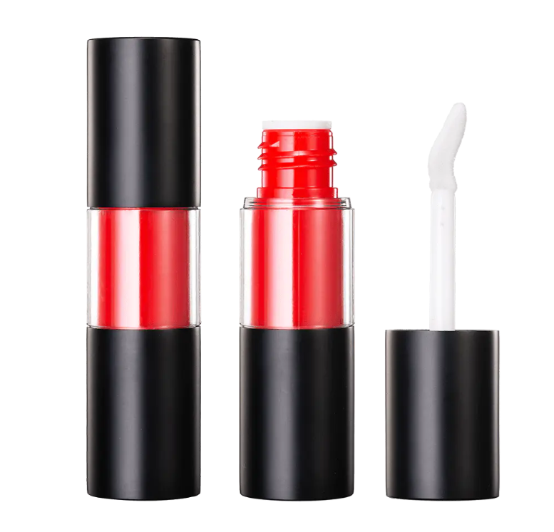 ¿Cuáles son los tipos de tubos vacíos de brillo labial?